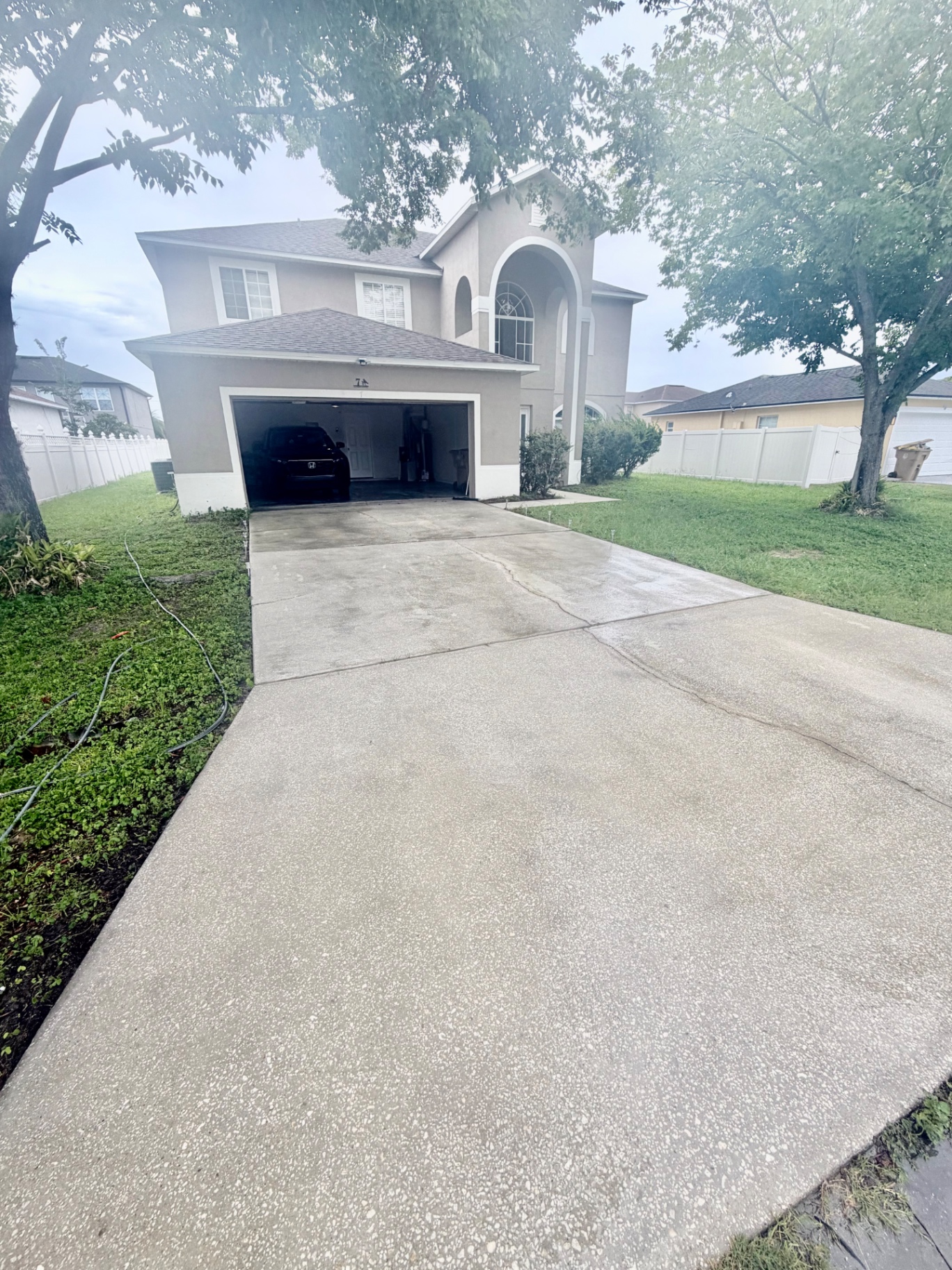 Driveway & Entry — After